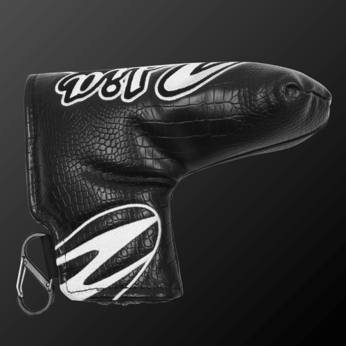 Caiman Pattern Putter Cover (Wide Type) designed for optimal fit and protection of putter heads.