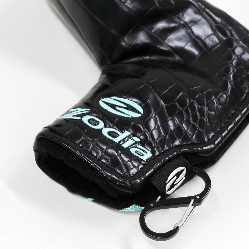 Caiman Pattern Putter Cover (Wide Type) featuring Zodia's iconic design and secure fit for putter heads.