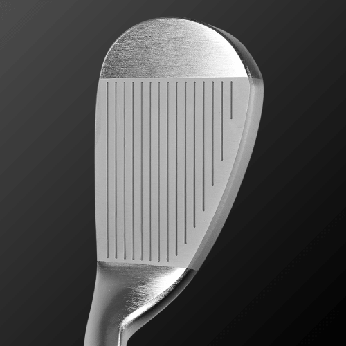 CGX-CB gap wedge club head with precision grooves for improved distance control and spin performance.