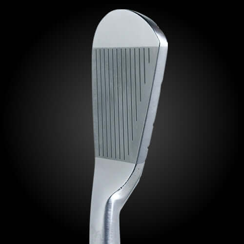 Crocodile Muscle golf club head showcasing sleek design and detailed grooves for precision.
