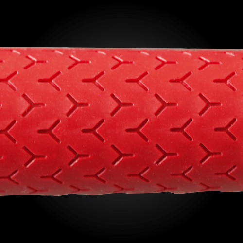 Elite Y360°S Grip Zodia Logo showing the unique red rubber grip design for optimal ball control.