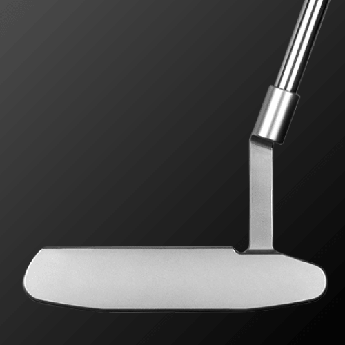 PORTLAND NEOCLASSICAL PUTTER showcasing the classic crank neck design and polished SUS303 stainless steel finish.