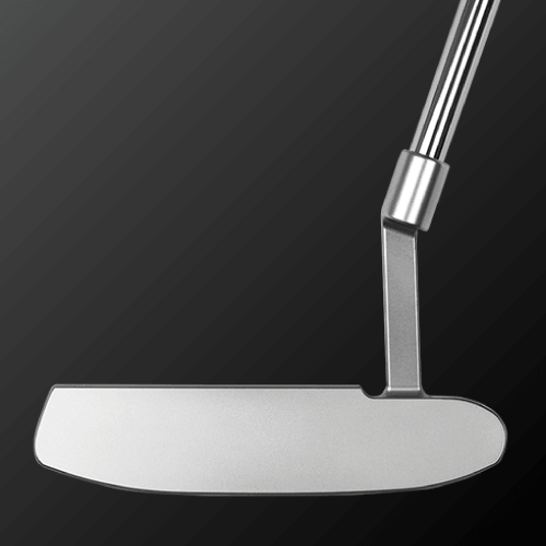 SCOTSTOWN NEOCLASSICAL PUTTER showcasing unique dent sole design and slant neck for enhanced putting stability.