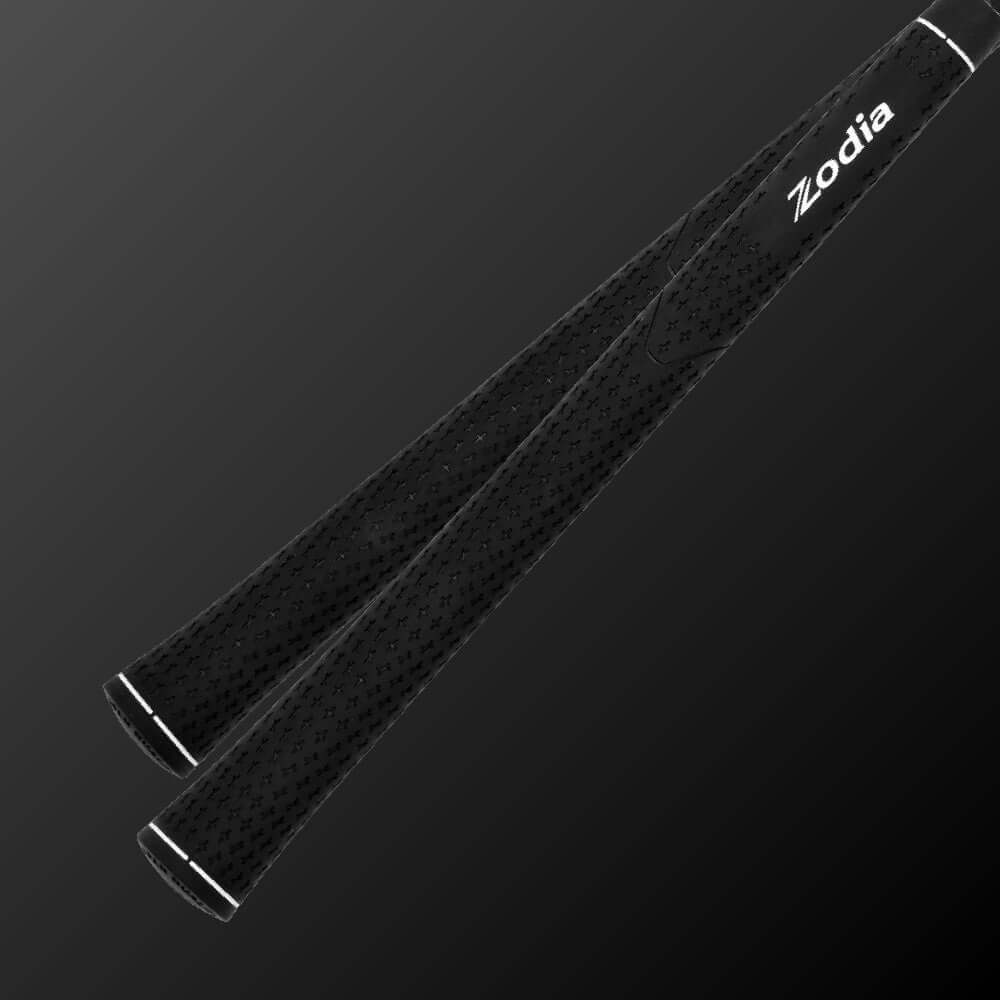 Silky Rubber Grip bat handles designed for optimal adhesion and grip in wet conditions.