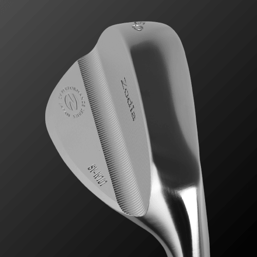 SV-W101 wedge club with fine CNC scorelines and smooth satin finish for enhanced spin performance.
