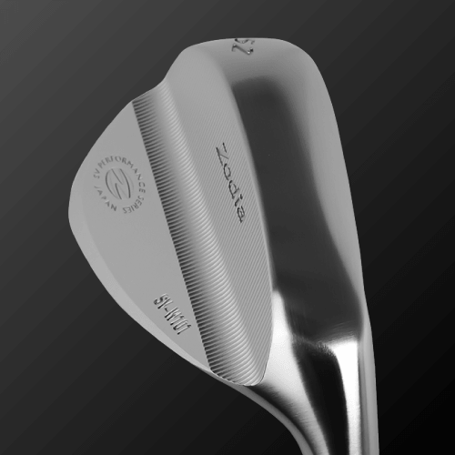 SV-W101 golf wedge showcasing fine CNC scorelines and C-sole design for high spin performance.