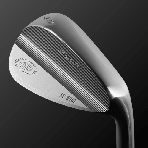 SV-W101 wedge with CNC machined face and C-sole for high spin performance.