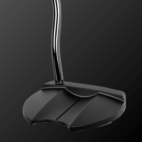Vision 01 PUTTER showing the innovative hammerhead design for precision and stability.