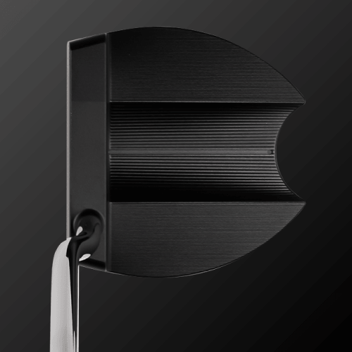 Vision 01 PUTTER head showing hammerhead design for straight-line accuracy and stability.