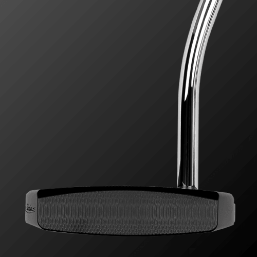 Vision 02 PUTTER featuring a hammerhead design for straight-line accuracy and milled duralumin head.