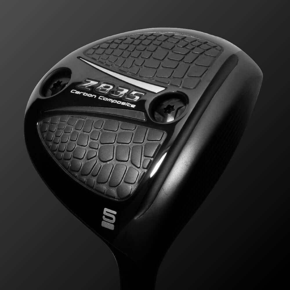 Z835 (Head Only) fairway wood with a carbon crown design for optimized performance and maneuverability.