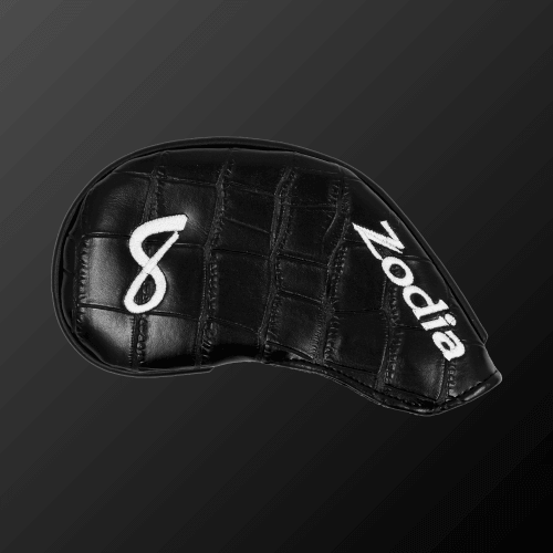 Iron cover designed with a sleek black PU leather exterior, featuring stain resistance and waterproof properties.