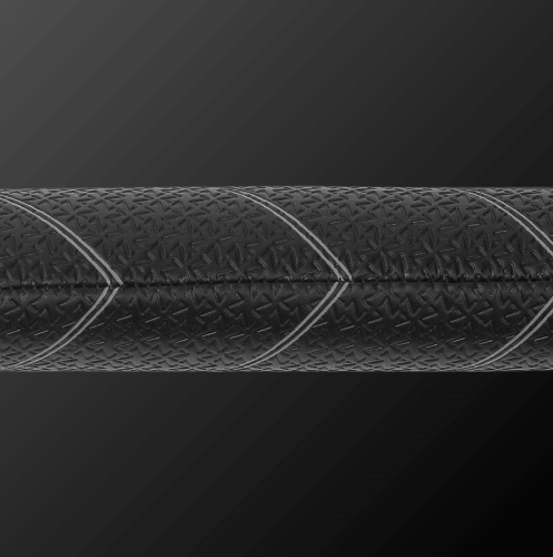 Zodia Original Caiman Pattern Putter Grip close-up view showcasing its textured surface and design.