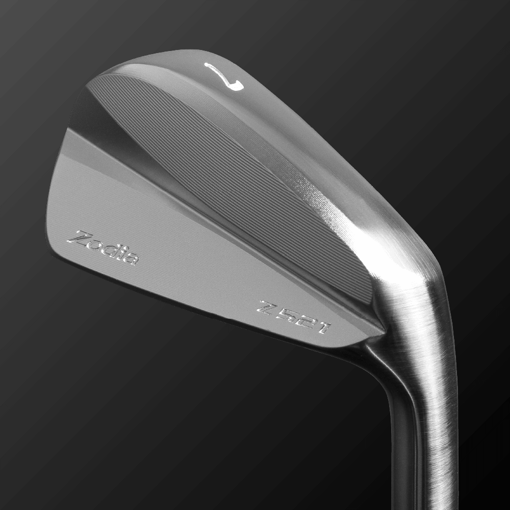 Zodia Z521 high-performance hollow-structure iron showcasing soft iron feel and low center of gravity design.
