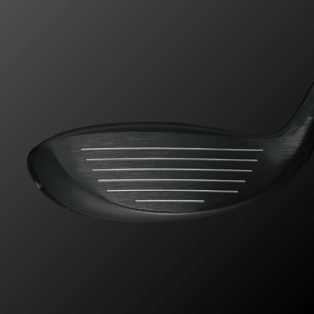 Z735 (Head Only) utility wood club head showing grooves for optimized ball striking.